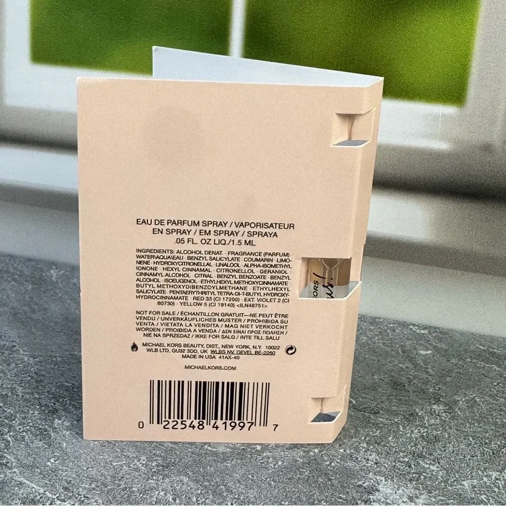 Gorgeous Michael Kors Sample 1.5 ml